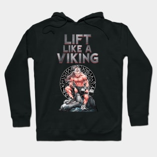 Lift Like a Viking: Conquer Your Workouts with Norse Might Hoodie